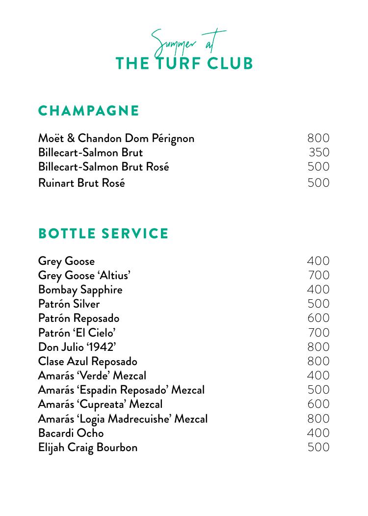 Drinks Menu page 2